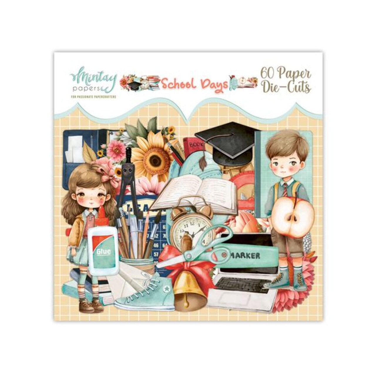 Mintay School Days Paper Die Cuts MTSCHLSCE