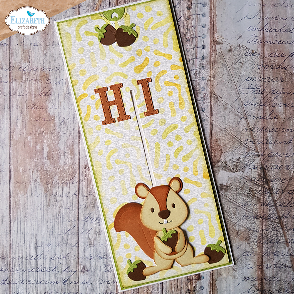 Elizabeth Craft Designs Pull Tabs - 1936 Die Cuts (1930 Squirrel die sold separately)