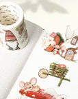 Washi Tape Store - Pre-cut Squeaky Mischief Wide PET Tape
