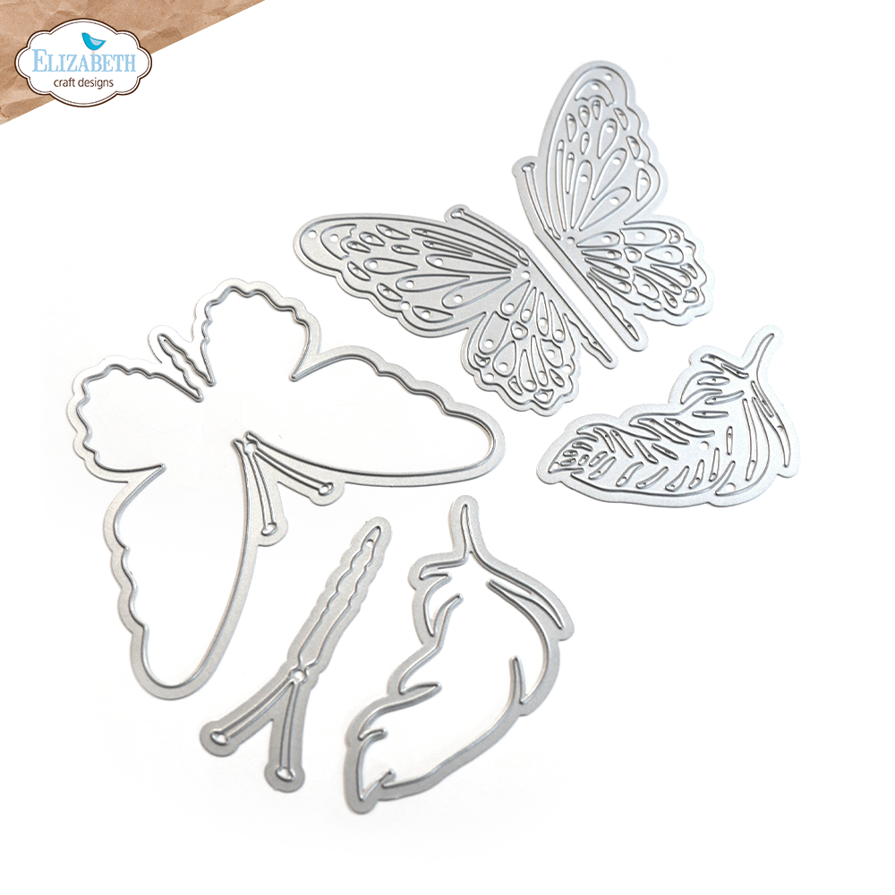 Elizabeth Craft Designs - Ornate Butterfly 2112