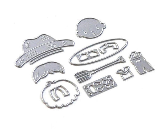 Elizabeth Craft Designs Farmer Die Cuts