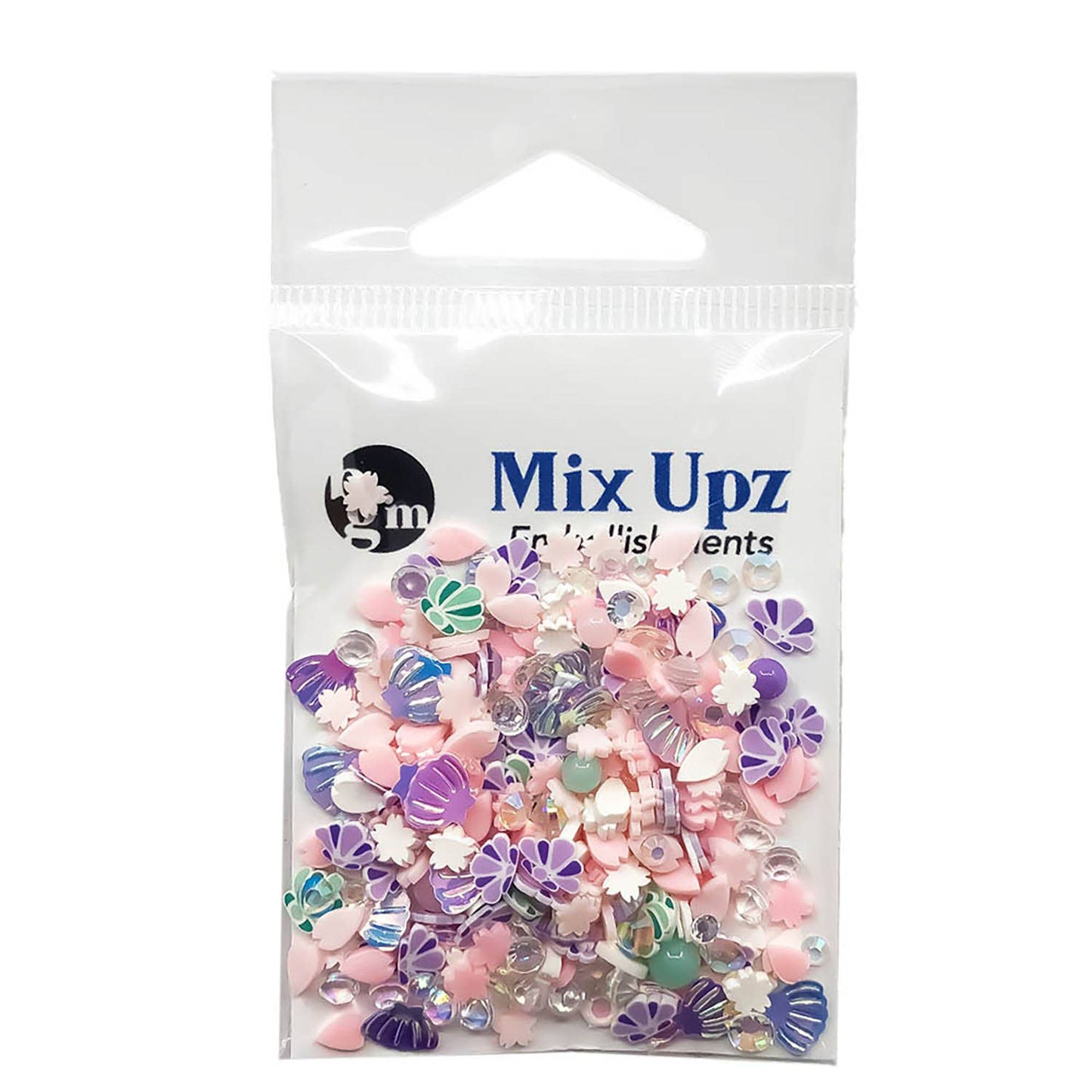 Buttons Galore & More - Shell Beach Mix Upz Embellishment Mix