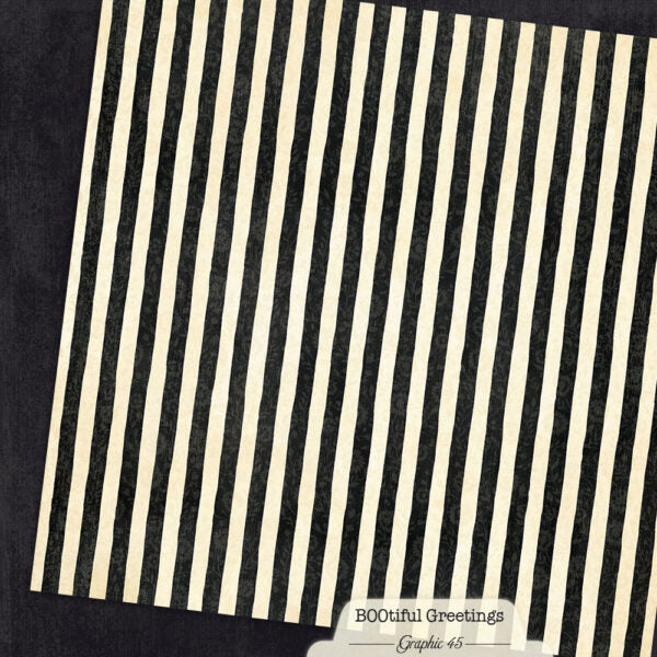 Onyx Black Patterns & Solids 12×12 Paper