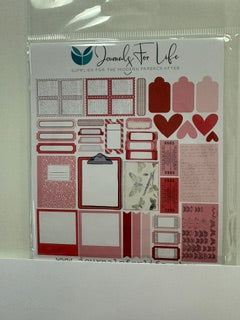 Journals for Life Ephemera - Simple Stacks Rose