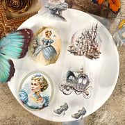 PET Tape - 60mm*200cm Vintage Fairy Tale Princess Castle