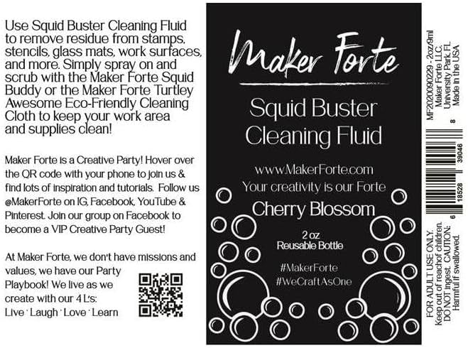 Maker Forte Marker Forte Squid Buster Cleaning Fluid 2oz