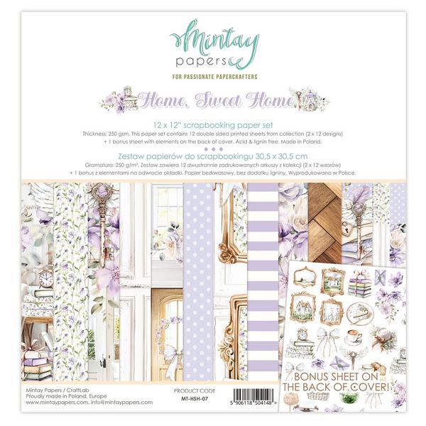 Mintay Home Sweet Home 12x12 Paper Pack 12x12 Paper MTHSH07