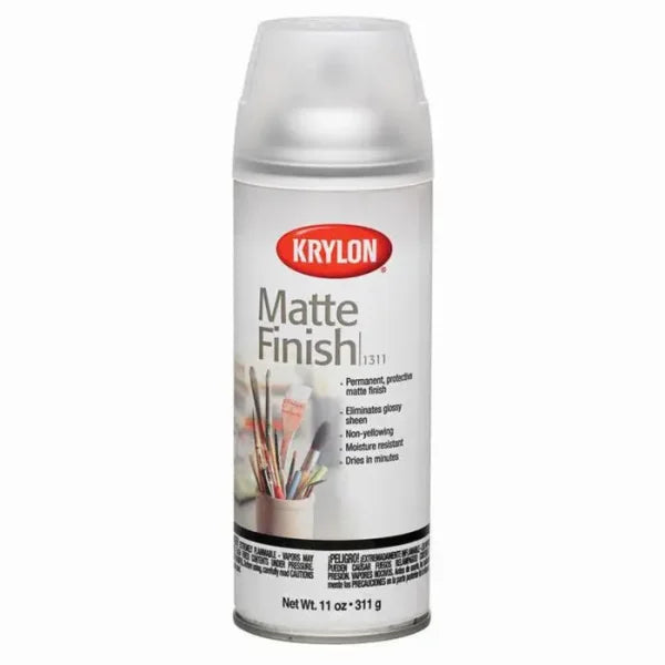 Krylon 1311 Clear Matte Finish Protective Coating Spray - 11 Oz