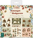 Craft Consortium 3D Decoupage 8"X8" Pad 18/Pkg - Amongst The Hedgerow