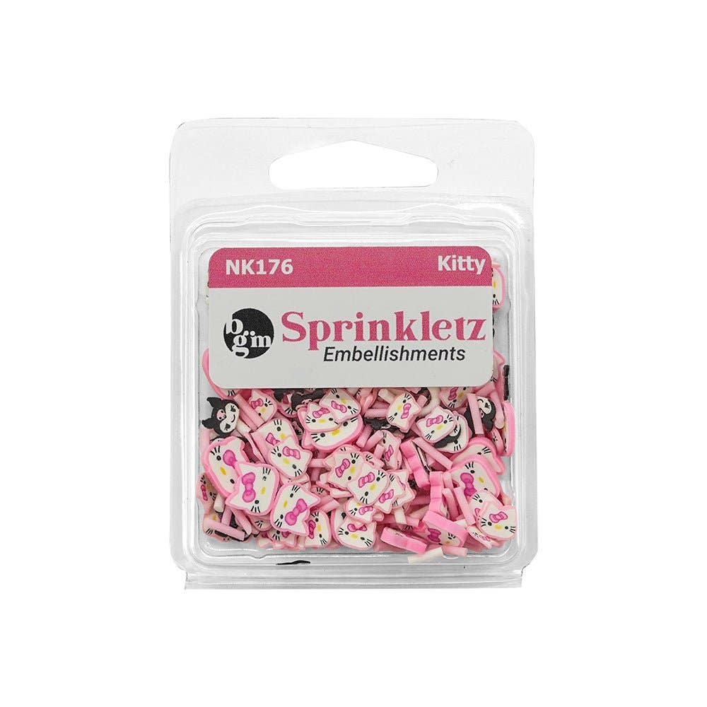 Buttons Galore & More - Here Kitty Polymer Clay Craft Embellishments