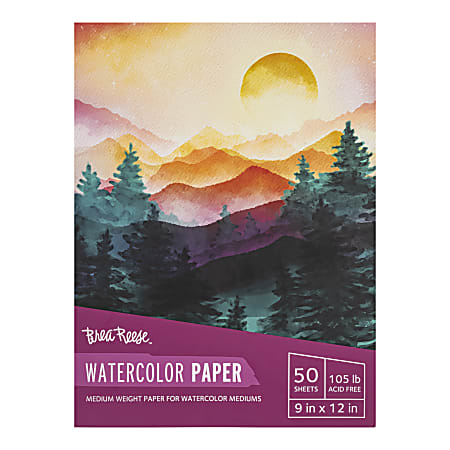 Brea Reese Watercolor Paper Pad 9x12
