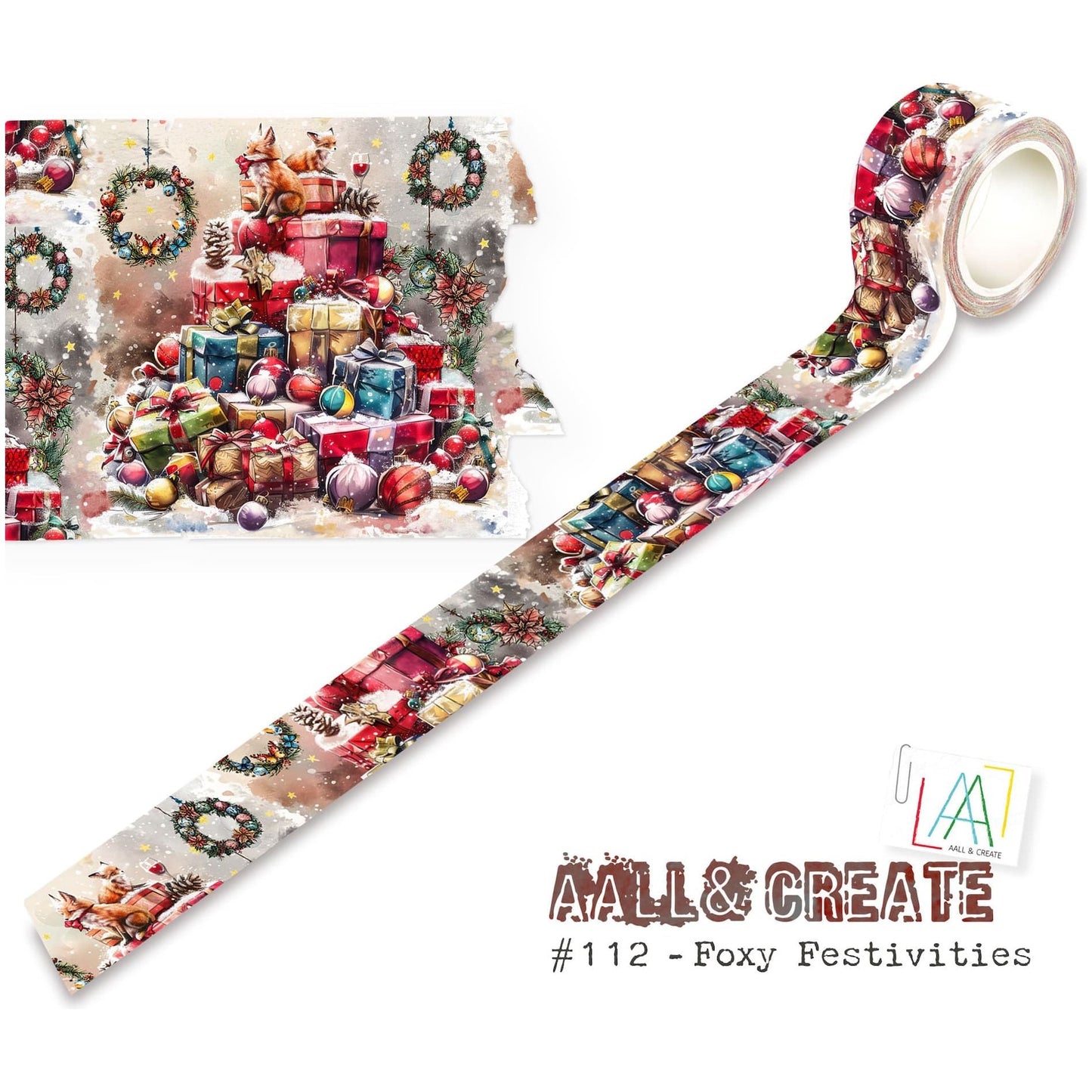 AALL & Create Foxy Festivities Washi Sheets