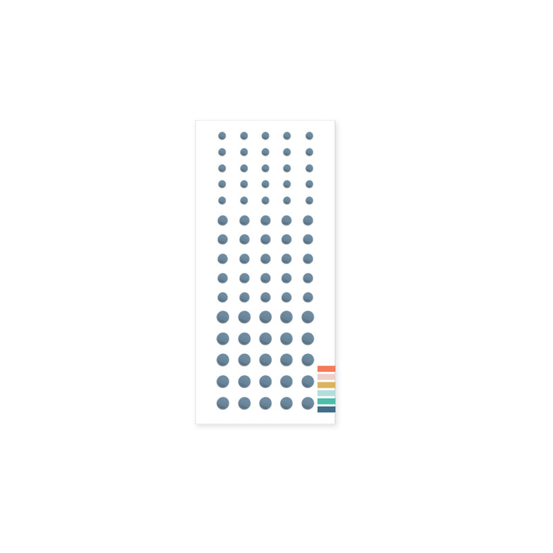 Concord & 9th - Blueberry Enamel Dots 11683 Qty 75