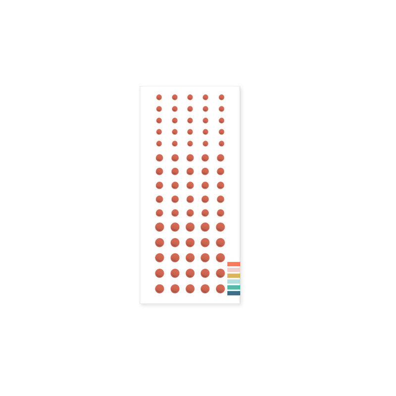 Concord & 9th - Cayenne Enamel Dots 11593 Qty 75