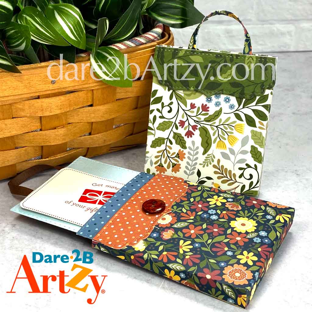 Dare2B Artzy Purse Gift Card Holder Die D194
