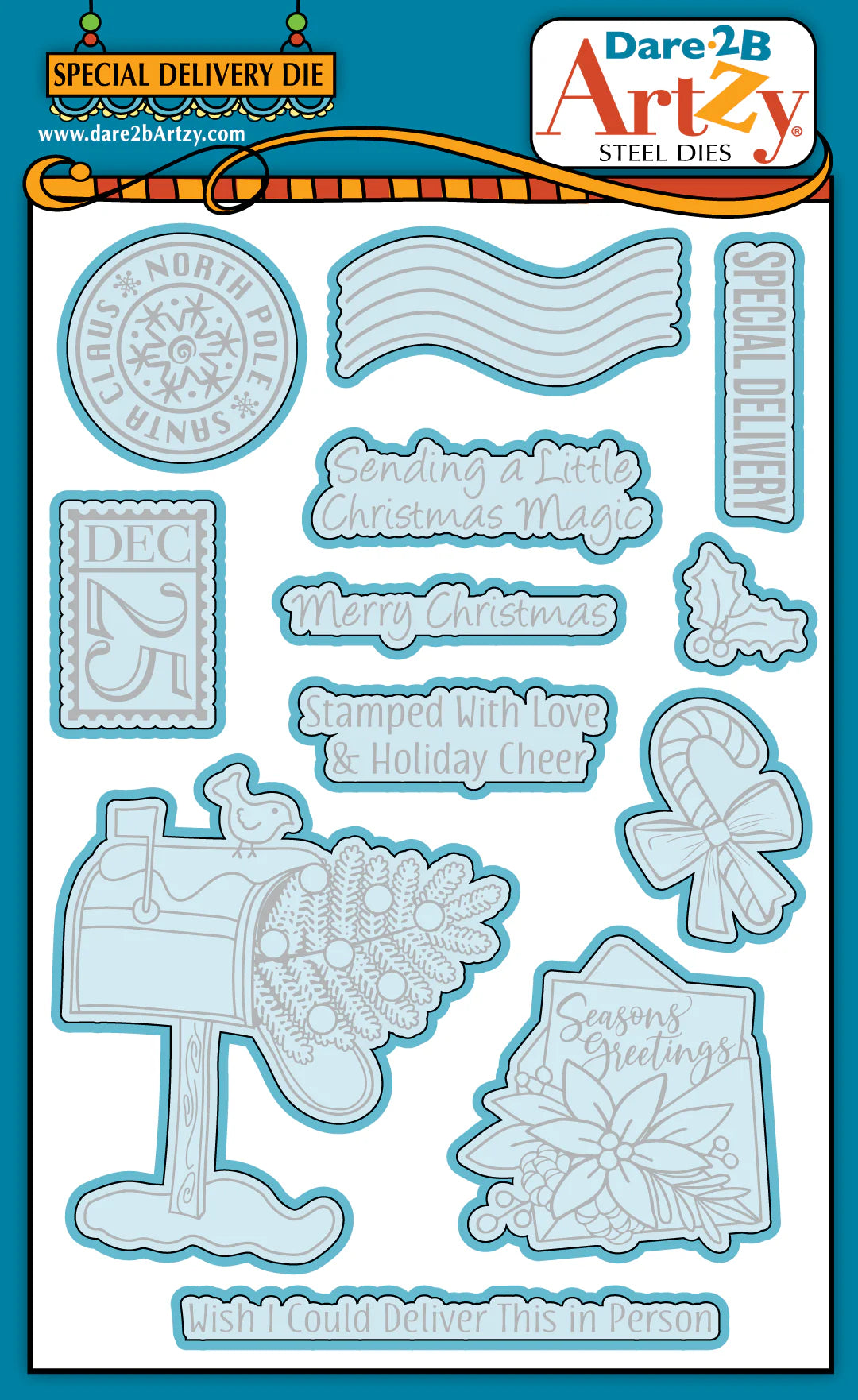 Dare2B Artzy Special Delivery Die Set - D280