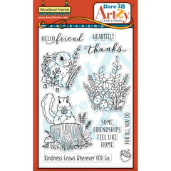 Dare 2B Artzy Woodland Friends Clear Stamp Set 25442