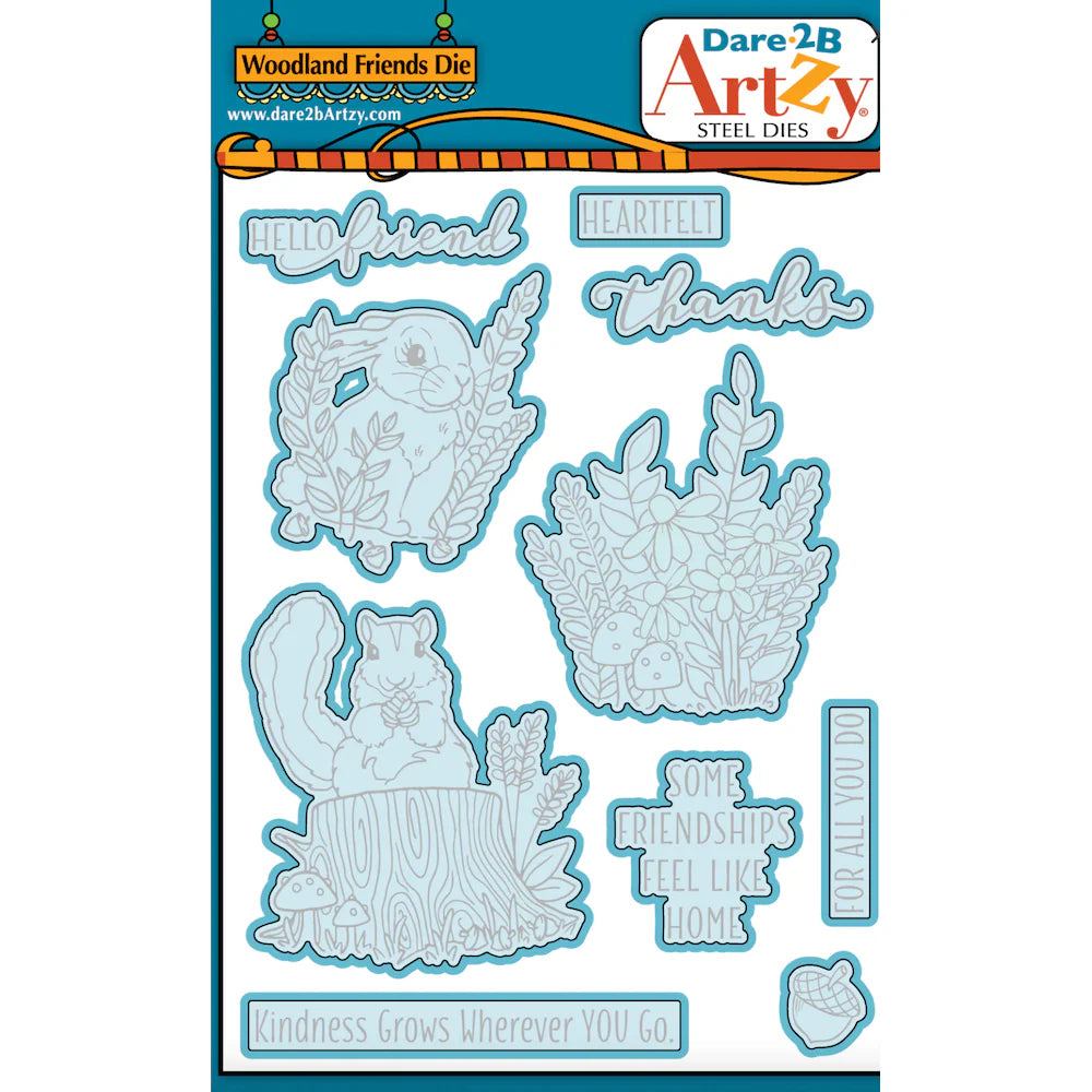 Dare 2B Artzy Woodland Friends Die Set d277