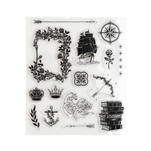 Enchanted Chapters Acrylic Stamp Set