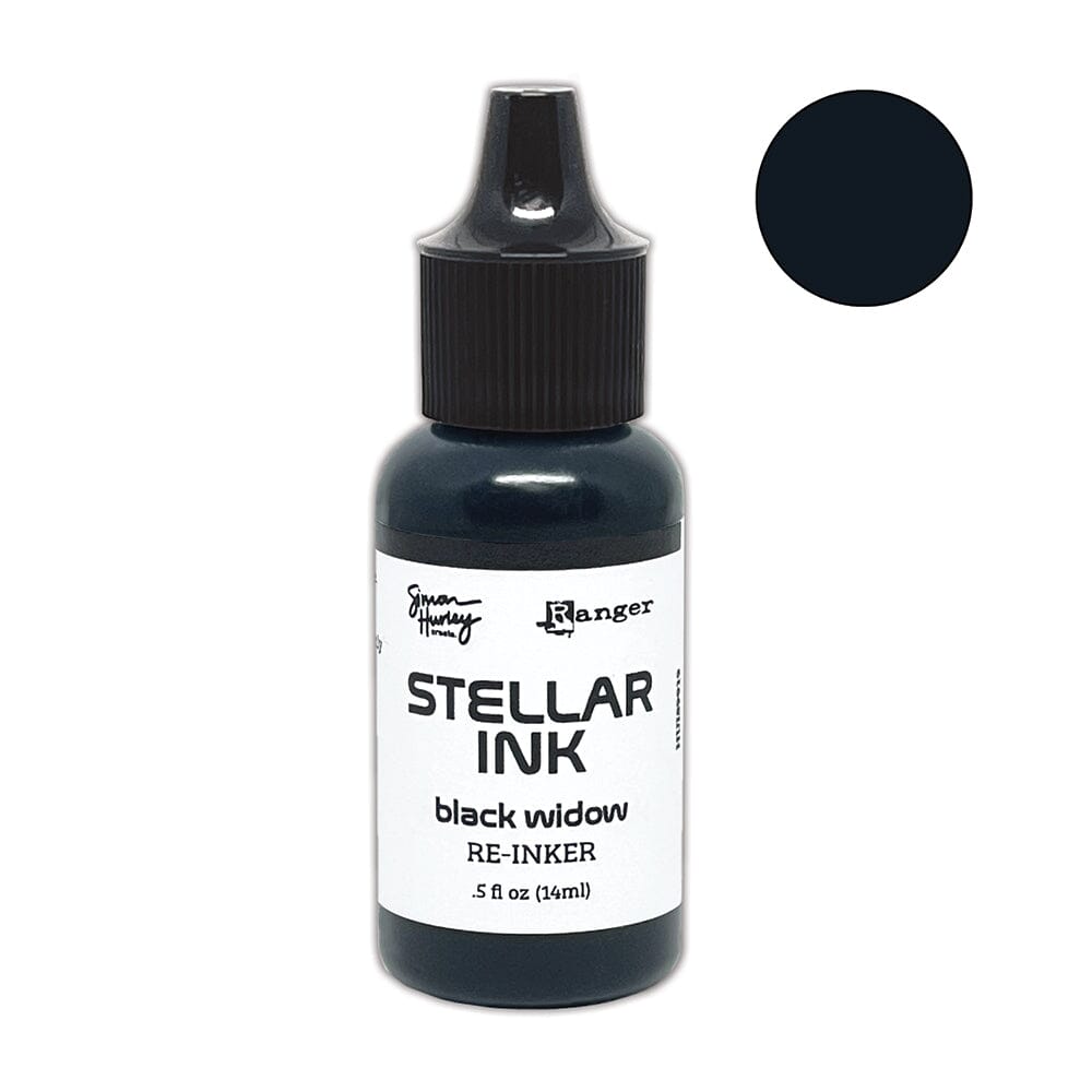 Simon Hurley Stellar Ink Re-Inker HUI89919 Black Widow