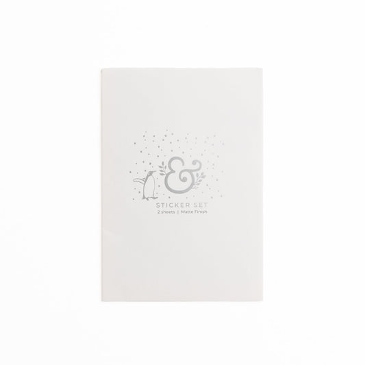 Archer & Olive Polar Penguin Sticker Set