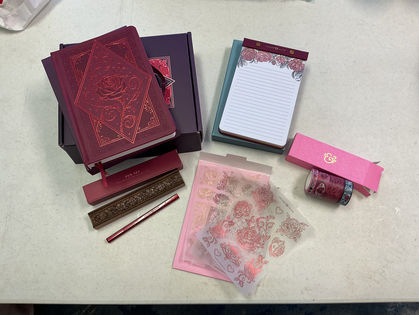 Archer & Olive Rose and Thorn Valentines Box 2026 VB305