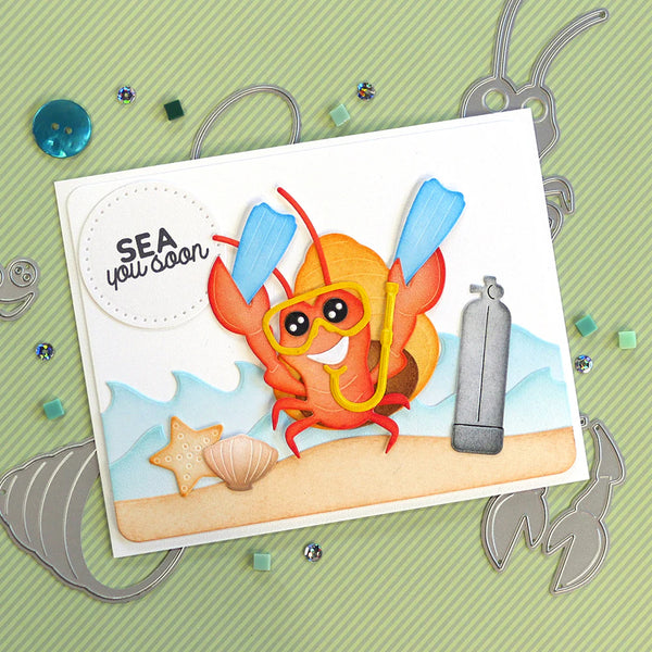 Elizabeth Craft Designs diving accessories Die Cuts