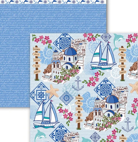 Dare 2B Artsy 12x12 Single Sheet - Santorini