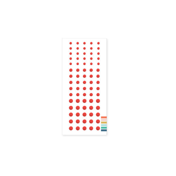 Concord & 9th - Poppy Enamel Dots 11267 Qty 75