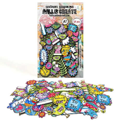 EP-17 - Ephemera Die-Cuts - Frosty Friends