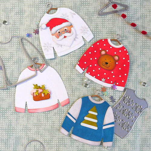 Elizabeth Craft Designs Sweater Season Die Cuts