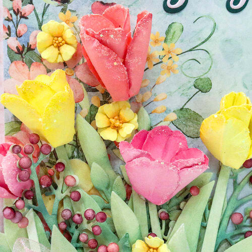 Elizabeth Craft Designs Tulip - 2215 Die Cuts