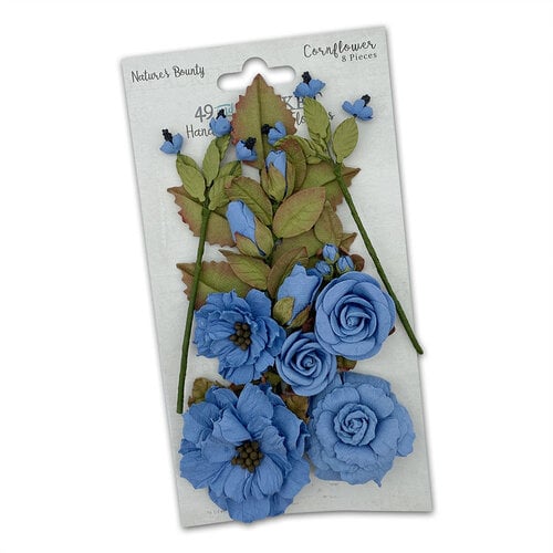49 And Market Cornflower Natures Bounty Flower Embellishments NB40292