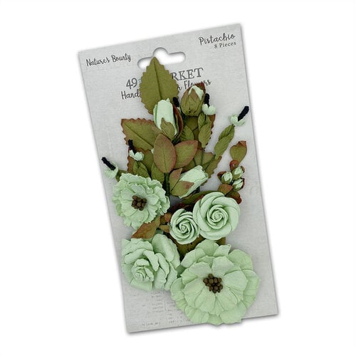 49 And Market Pistachio Flowers Natures Bounty Flower Embellishments NB40322