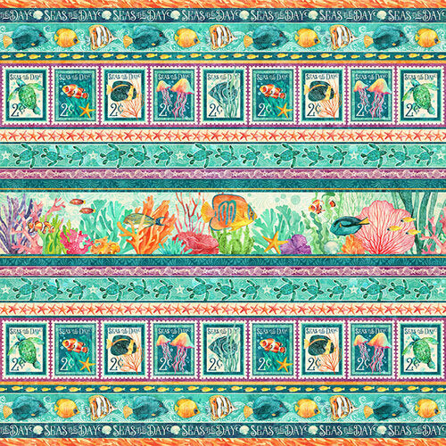 Graphic 45 Seas The Day You're Fantastic Sheet