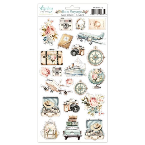 Mintay Bon Voyage Paper Stickers Travel Images Stickers MTBON12