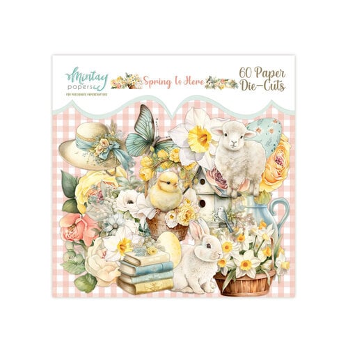 Mintay Spring is here Paper Die Cuts MTSPRLSCE