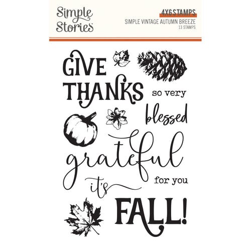Simple Stories Simple Vintage Autumn Breeze Stamps
