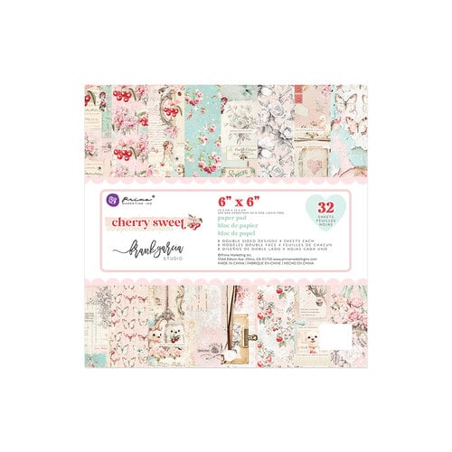 Prima Marketing Cherry Sweet 6 x 6 Paper Pad 6x6 Paper Pad