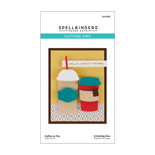 Spellbinders Coffee or Tea Die Cuts S410269