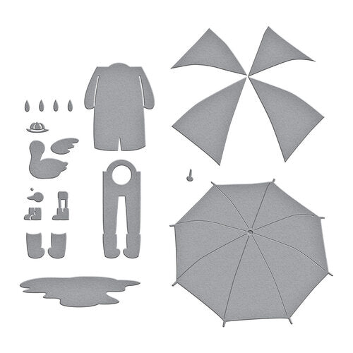 Spellbinders Dancing in the Rain Die Cuts S41350