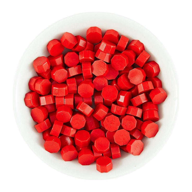 Spellbinders Wax Beads Vibrant Red