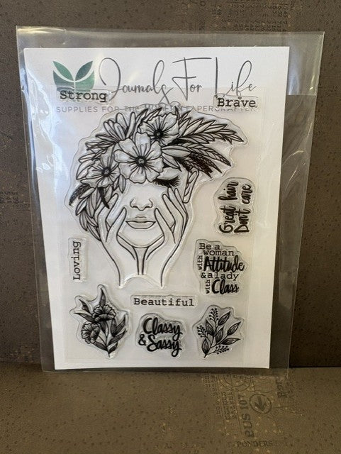 Journals for Life Clear Stamp Classy & Sassy