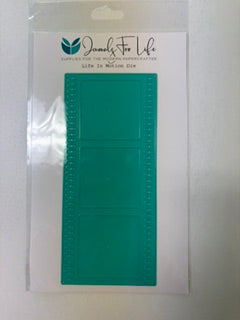 Journals for Life Stencil - Metal Die - Life in Motion Die