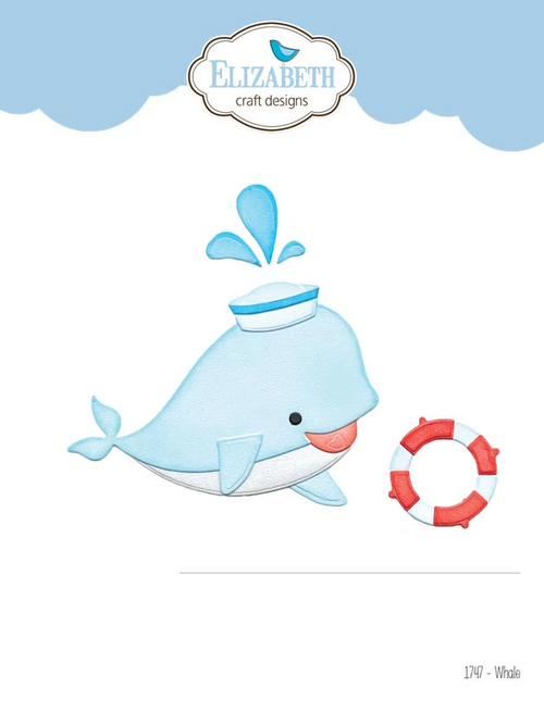 Elizabeth Craft Designs Whale - 1747 Die Cuts
