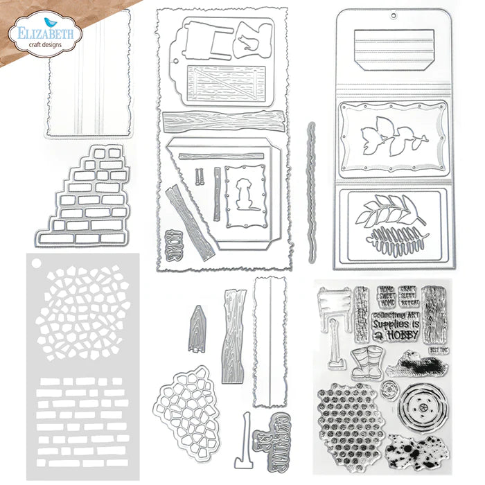 Elizabeth Craft Design – Art Journal Specials – Lost In the Woods Kit