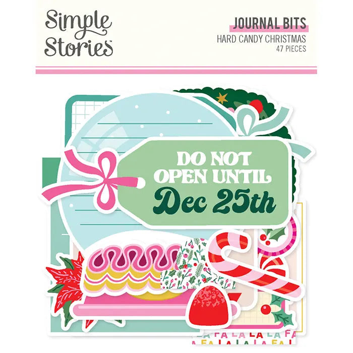49 & Market Hard Candy Christmas Journal Bits