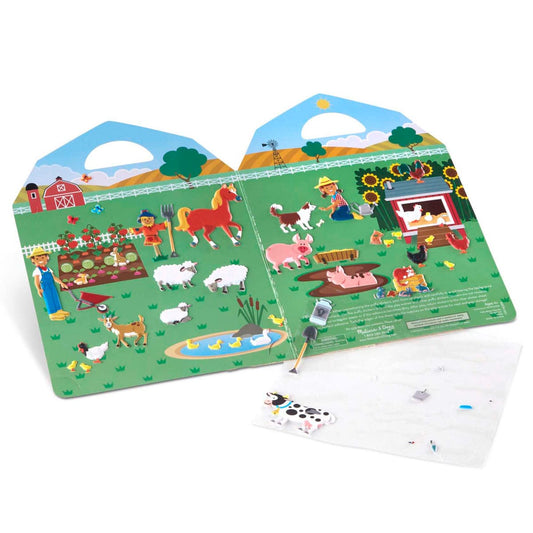 Melissa & Doug Puffy Stickers - On The Farm