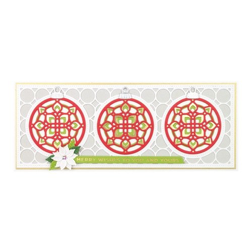 Spellbinders Circle Kaleidoscope Slimline Die Cuts S5463
