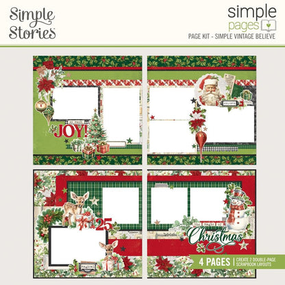 Simple Stories Simple Vintage Believe Page Kit